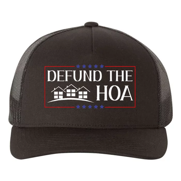 Defund The Hoa Homeowners Association Social Justice Design Yupoong Adult 5-Panel Trucker Hat