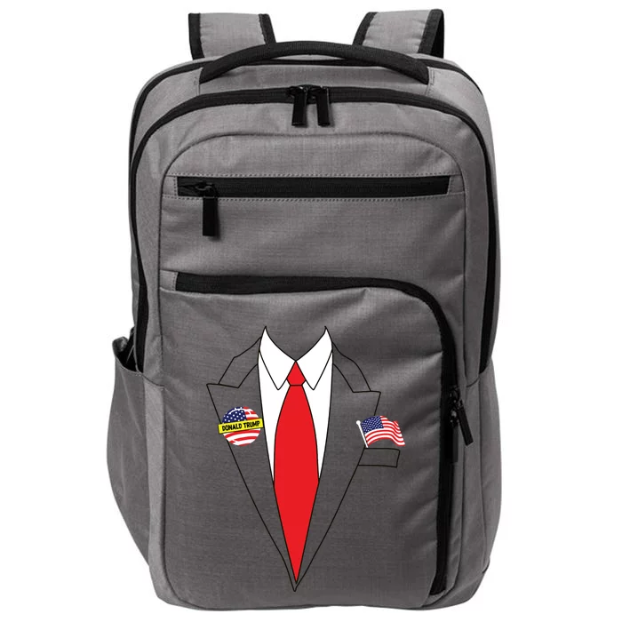 Donald Trump Halloween Costume Cute President Gift Impact Tech Backpack