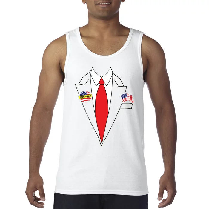 Donald Trump Halloween Costume Cute President Gift Tank Top