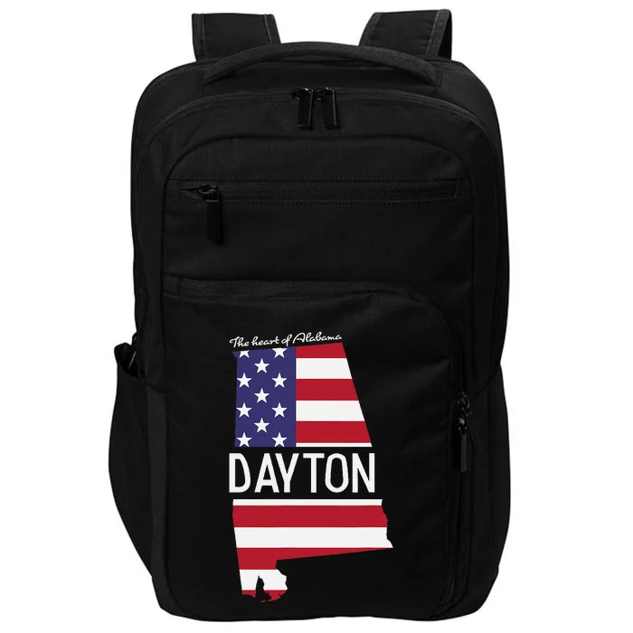 Dayton The Heart Of Alabama Flag Hometown Impact Tech Backpack