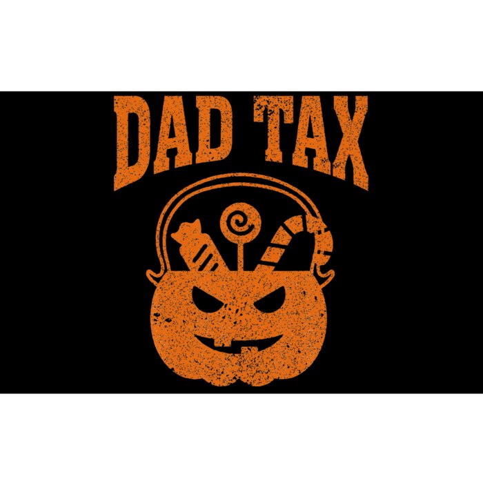 Dad Tax Halloween Trick Or Treat Candy Pumkin Funny Dad Joke Bumper Sticker