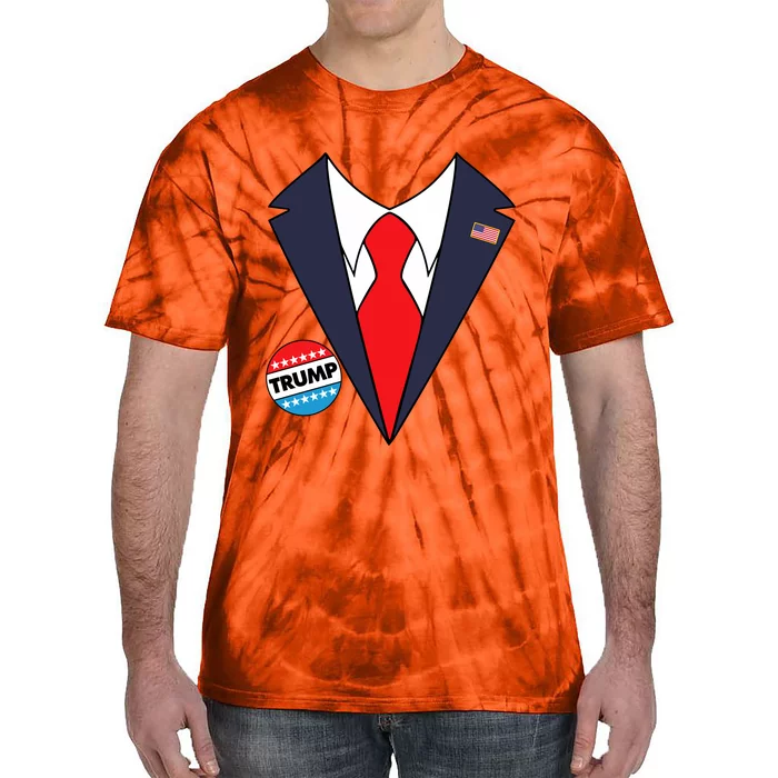 Donald Trump Halloween Costume Funny Tie-Dye T-Shirt