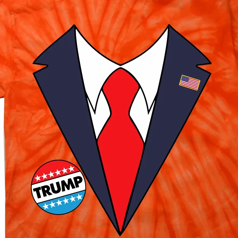 Donald Trump Halloween Costume Funny Tie-Dye T-Shirt