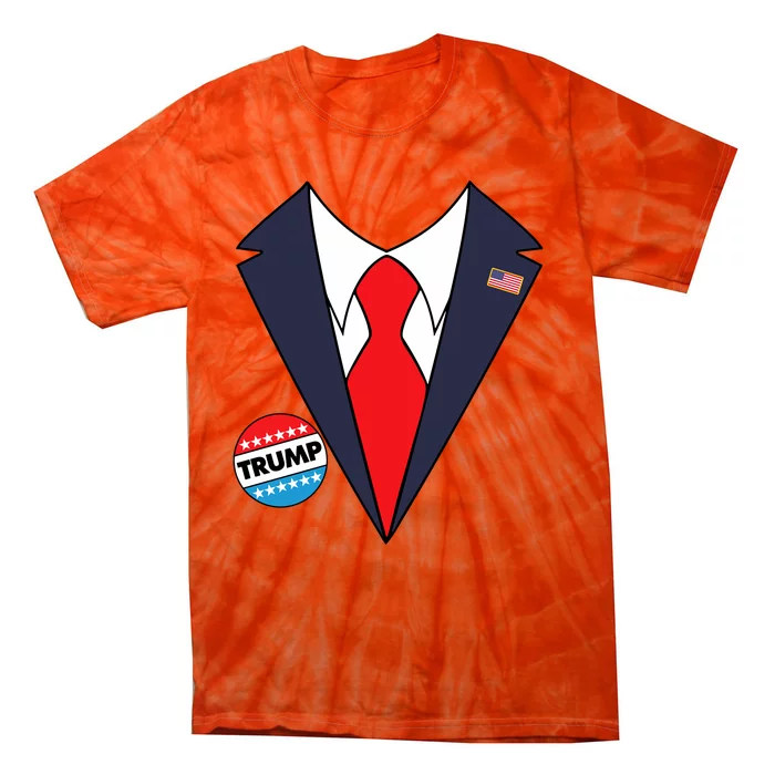 Donald Trump Halloween Costume Funny Tie-Dye T-Shirt