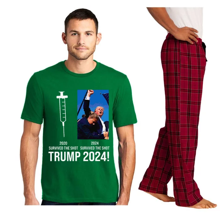 Donald Trump Historical Moment At Pa Presidential Rally Pajama Set