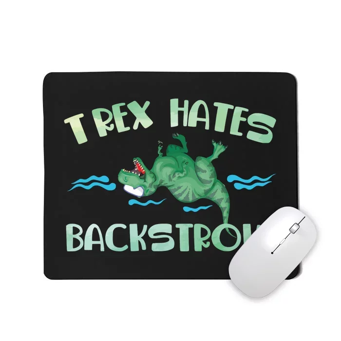 Dinosaur Trex Hates Backstroke Mousepad