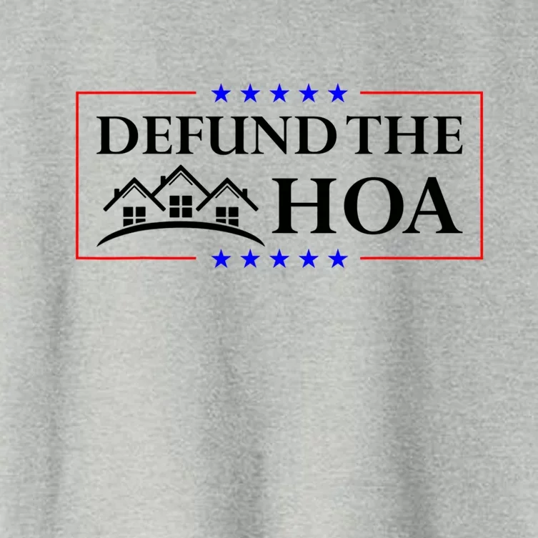 DEFUND THE HOA Homeowners Association Design Women's Crop Top Tee