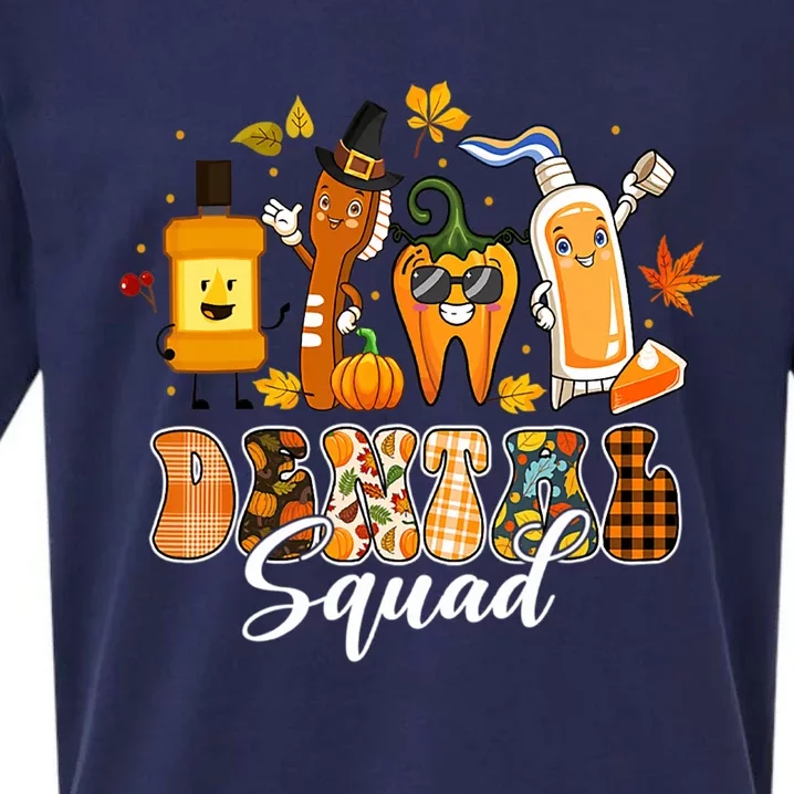 Dental Toothbrush Halloween Spooky Dentist Teeth Pumpkin Great Gift Sueded Cloud Jersey T-Shirt