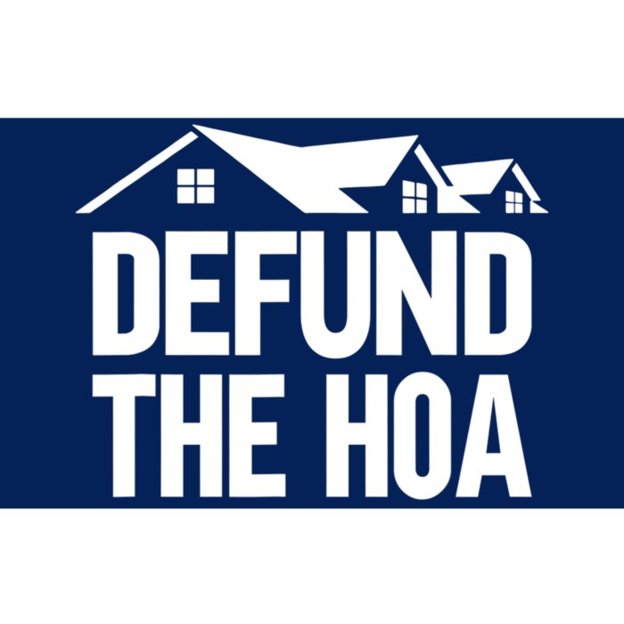 Defund The HOA Design Homeowners Bumper Sticker