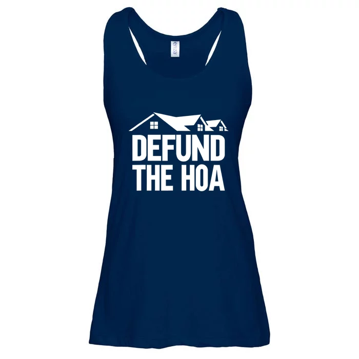 Defund The HOA Design Homeowners Ladies Essential Flowy Tank