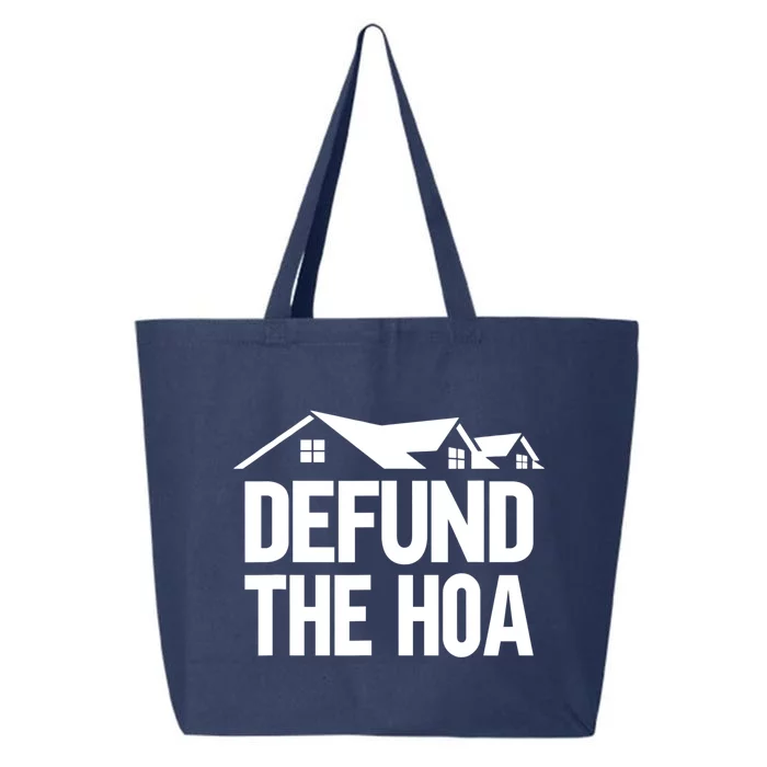 Defund The HOA Design Homeowners 25L Jumbo Tote