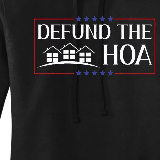 Defund The Hoa Homeowners Association Social Justice Women's Pullover Hoodie