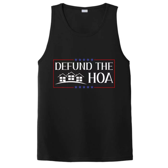 Defund The Hoa Homeowners Association Social Justice Performance Tank