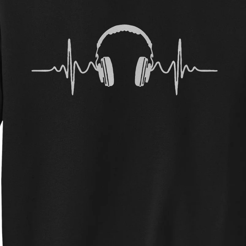 Detroit Techno House Music Festival Heartbeat EDM DJ Sweatshirt