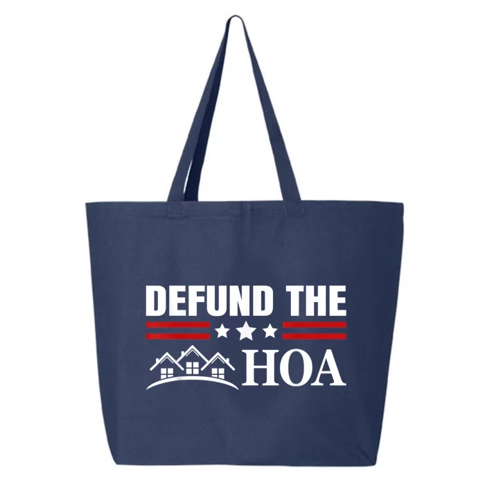 DEFUND THE HOA Homeowners Association 25L Jumbo Tote