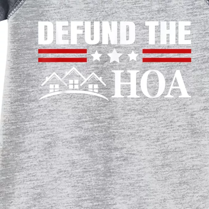 DEFUND THE HOA Homeowners Association Infant Baby Jersey Bodysuit