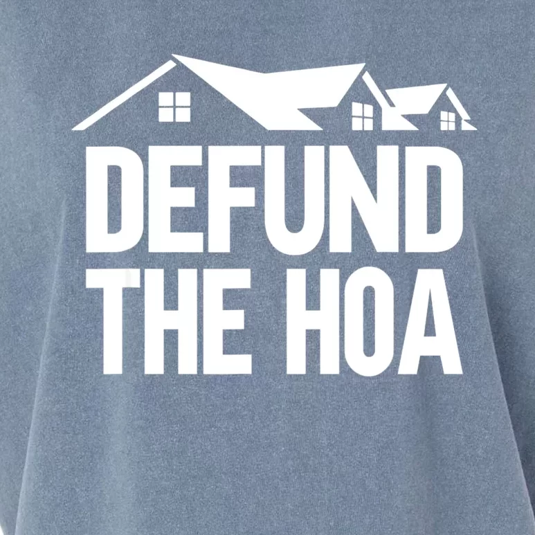 Defund The HOA Garment-Dyed Women's Muscle Tee