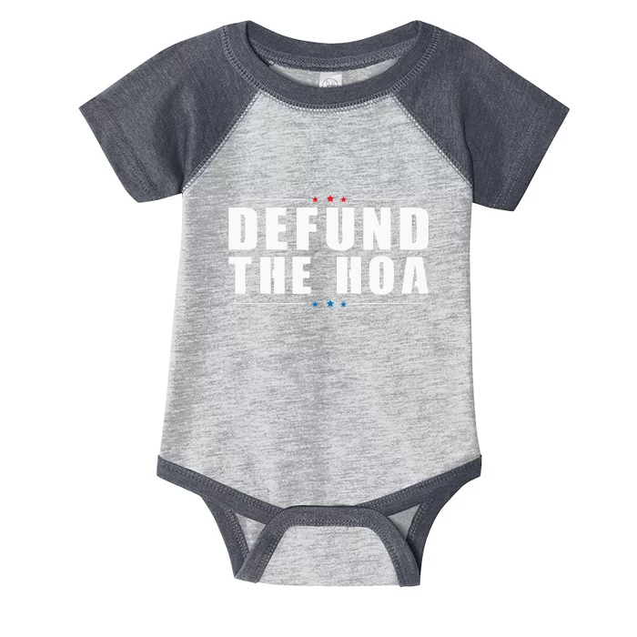 Defund the HOA Anti Home Owners Association Infant Baby Jersey Bodysuit