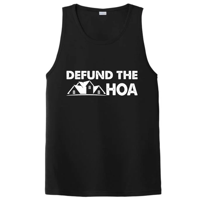 DEFUND THE HOA Homeowners Association Performance Tank