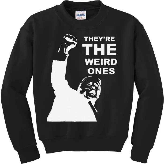 Donald Trump Hits Back TheyRe The Weird Ones Kids Sweatshirt