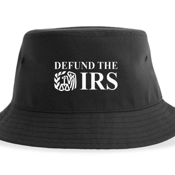 Defund The Irs Tax Return Patriot American Sustainable Bucket Hat