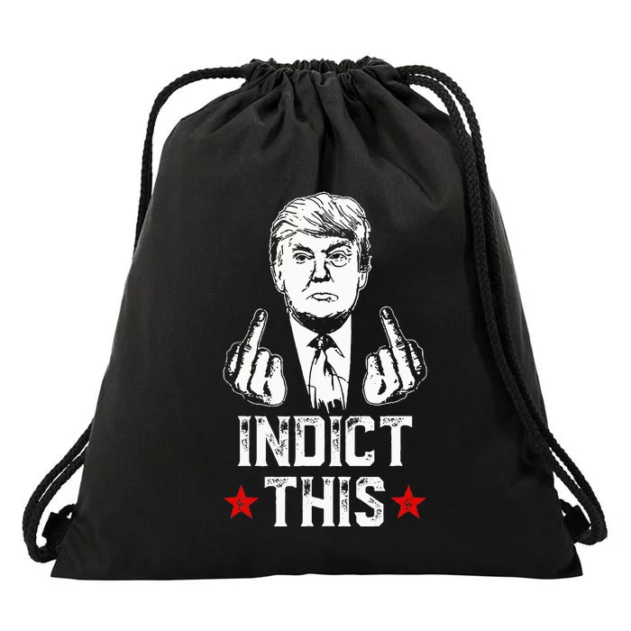 Donald Trump Indict This Political Arrest For Republican Drawstring Bag