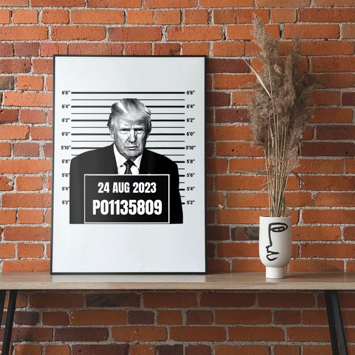 Trump 2024 Mugshot Trump Inmate P01135809 Poster