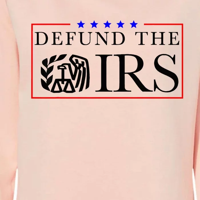 Defund The Irs Womens California Wash Sweatshirt