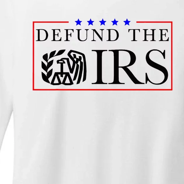 Defund The Irs Womens CVC Long Sleeve Shirt