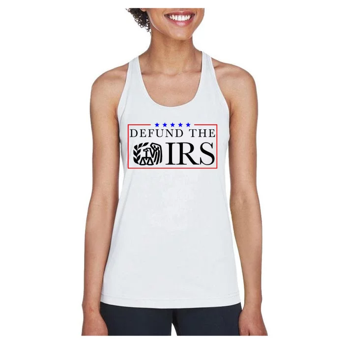 Defund The Irs Women's Racerback Tank