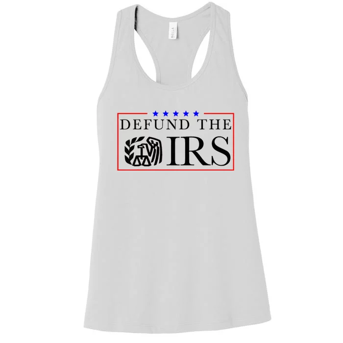 Defund The Irs Women's Racerback Tank