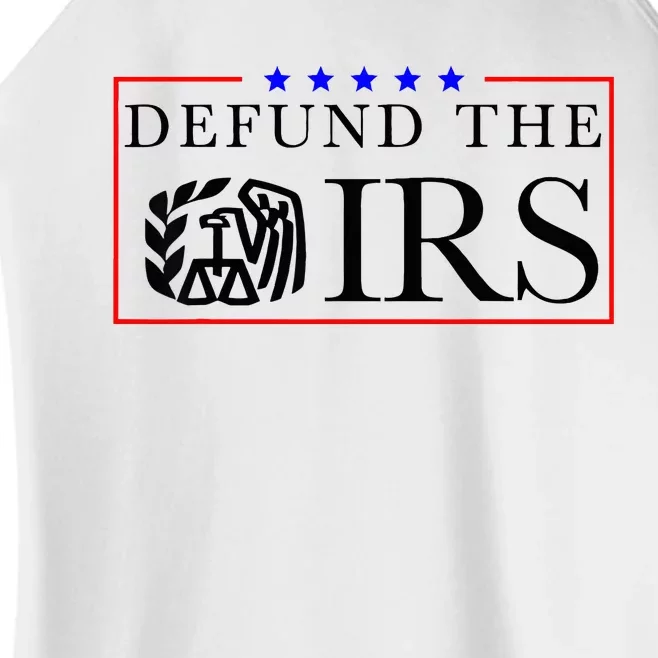 Defund The Irs Women’s Perfect Tri Rocker Tank