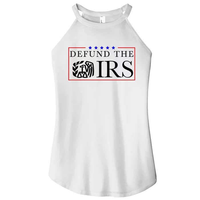 Defund The Irs Women’s Perfect Tri Rocker Tank