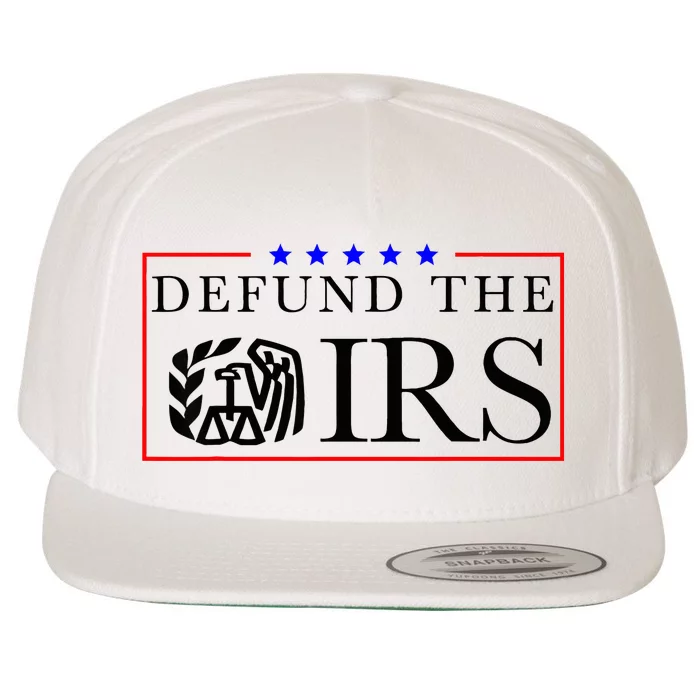 Defund The Irs Wool Snapback Cap