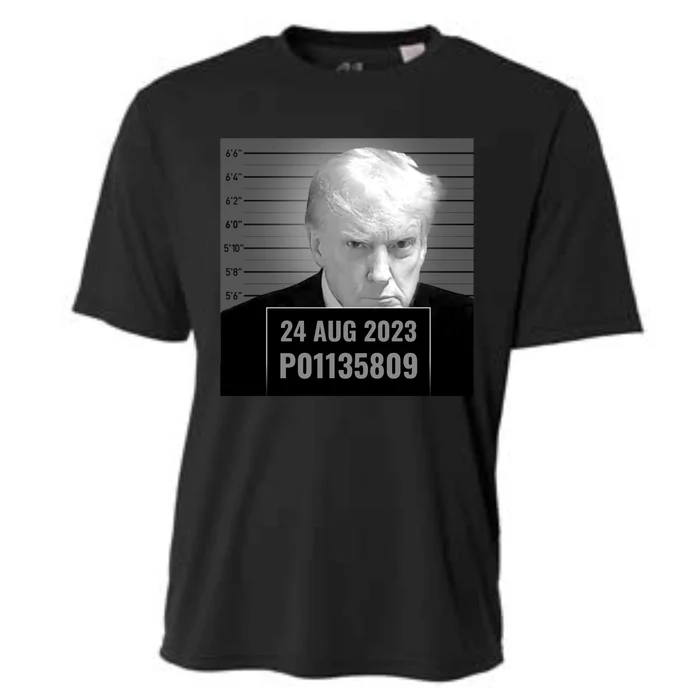 Trump 2024 Mugshot Trump Inmate P01135809 Cooling Performance Crew T-Shirt