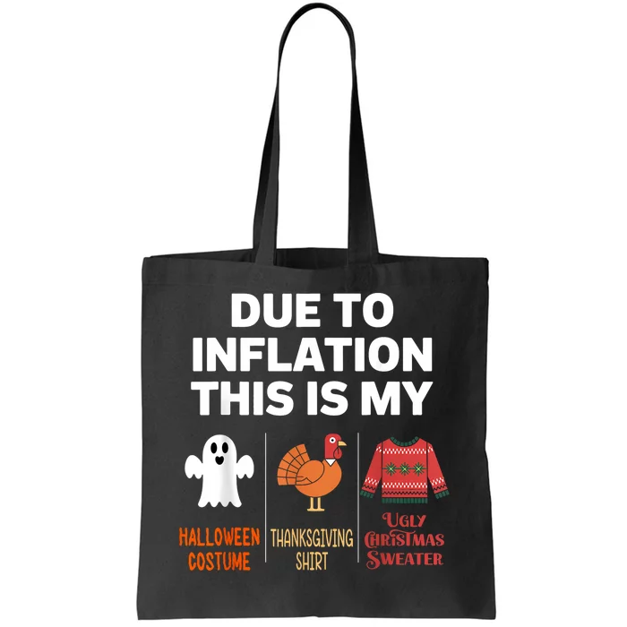 Due To Inflation This Is My Halloween Costume Tote Bag