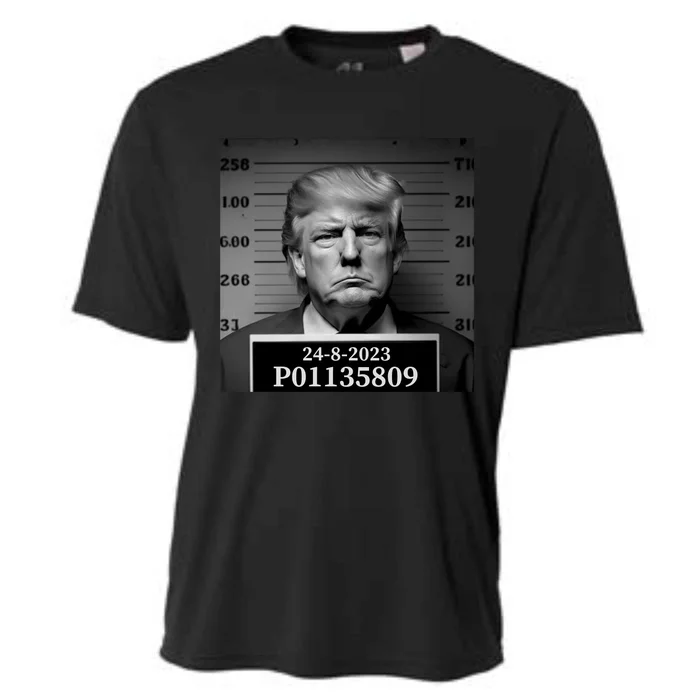 Trump 2024 Mugshot Trump Inmate P01135809 Cooling Performance Crew T-Shirt