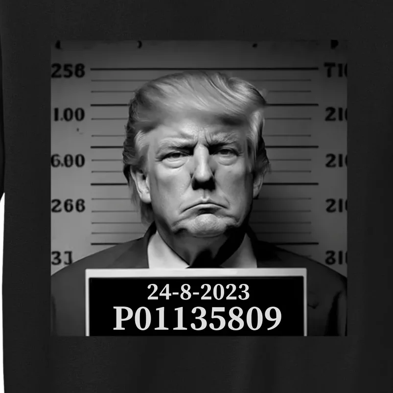 Trump 2024 Mugshot Trump Inmate P01135809 Sweatshirt