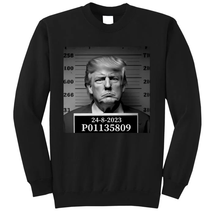 Trump 2024 Mugshot Trump Inmate P01135809 Sweatshirt