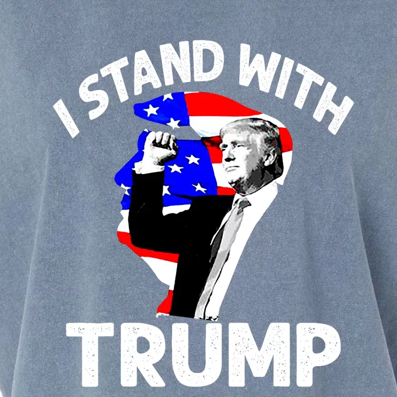 Donald Trump Indicted I Stand With Trump Support Trump For Trump Lovers Garment-Dyed Women's Muscle Tee