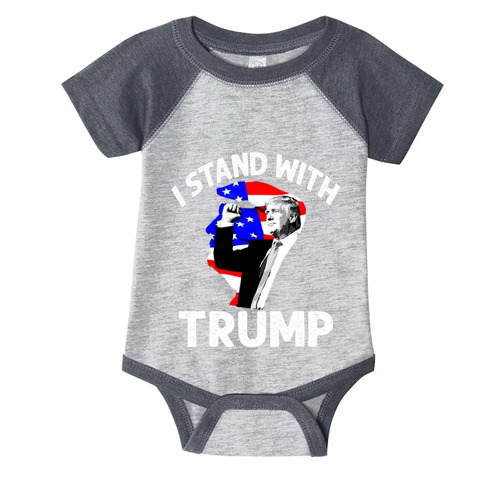 Donald Trump Indicted I Stand With Trump Support Trump For Trump Lovers Infant Baby Jersey Bodysuit