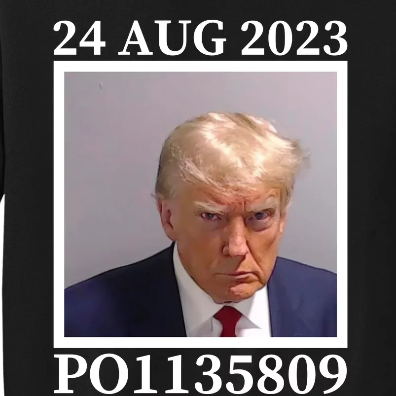 Trump 2024 Mugshot Trump Inmate P01135809 Sweatshirt