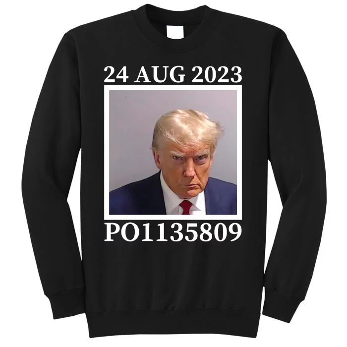 Trump 2024 Mugshot Trump Inmate P01135809 Sweatshirt