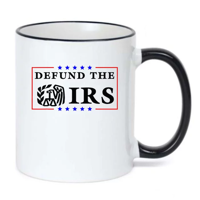 Defund The IRS Funny Humour Defund The IRS Black Color Changing Mug