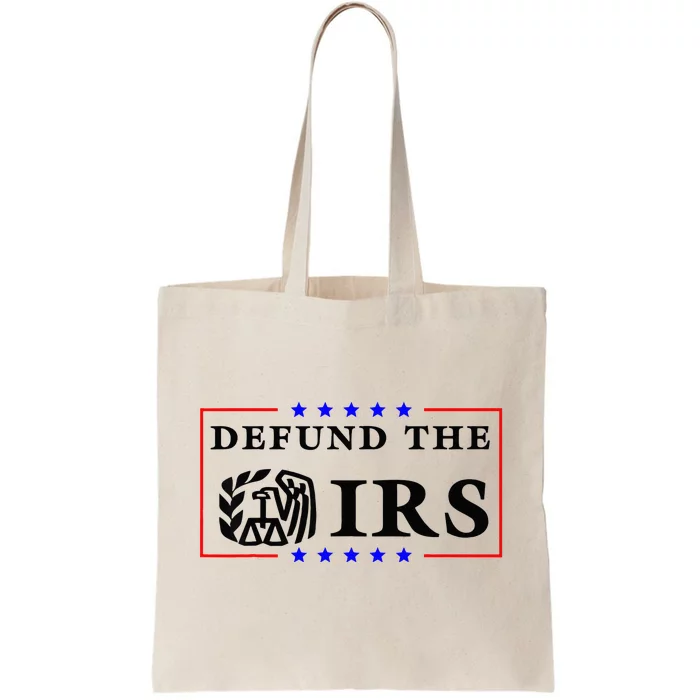 Defund The IRS Funny Humour Defund The IRS Tote Bag