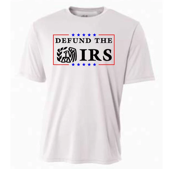 Defund The IRS Funny Humour Defund The IRS Cooling Performance Crew T-Shirt