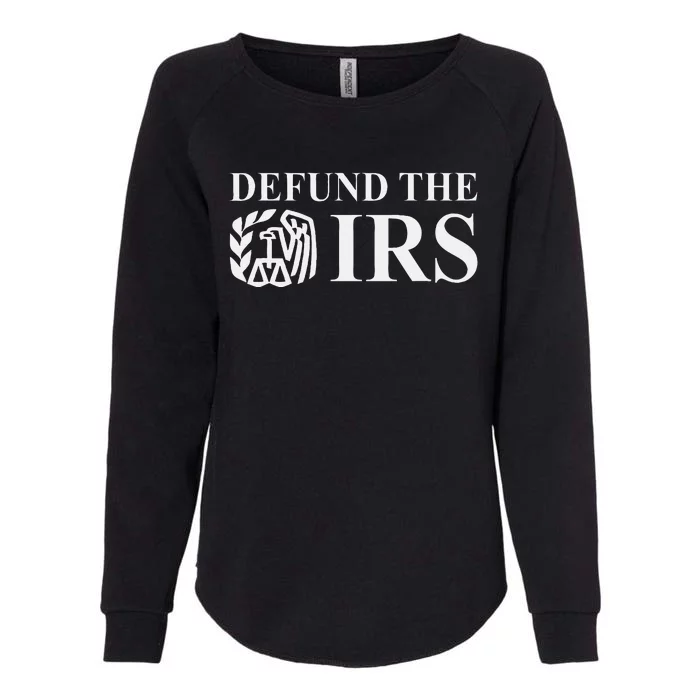 Defund The Irs Tax Return Patriot American Womens California Wash Sweatshirt