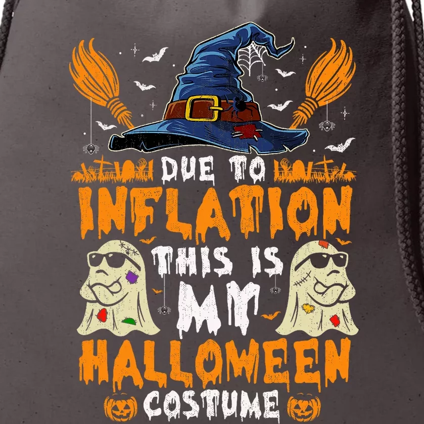 Due To Inflation This Is My Halloween Costume Drawstring Bag