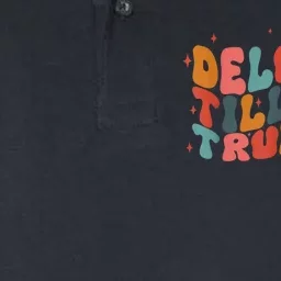 Delulu Till Its Trululu Funny Quote Softstyle Adult Sport Polo