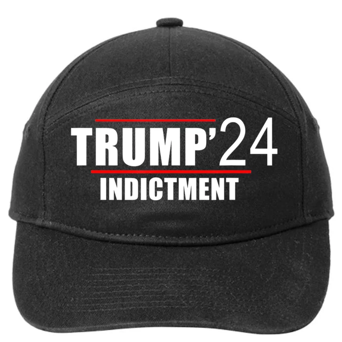 Donald TRUMP Indictment 2024 7-Panel Snapback Hat